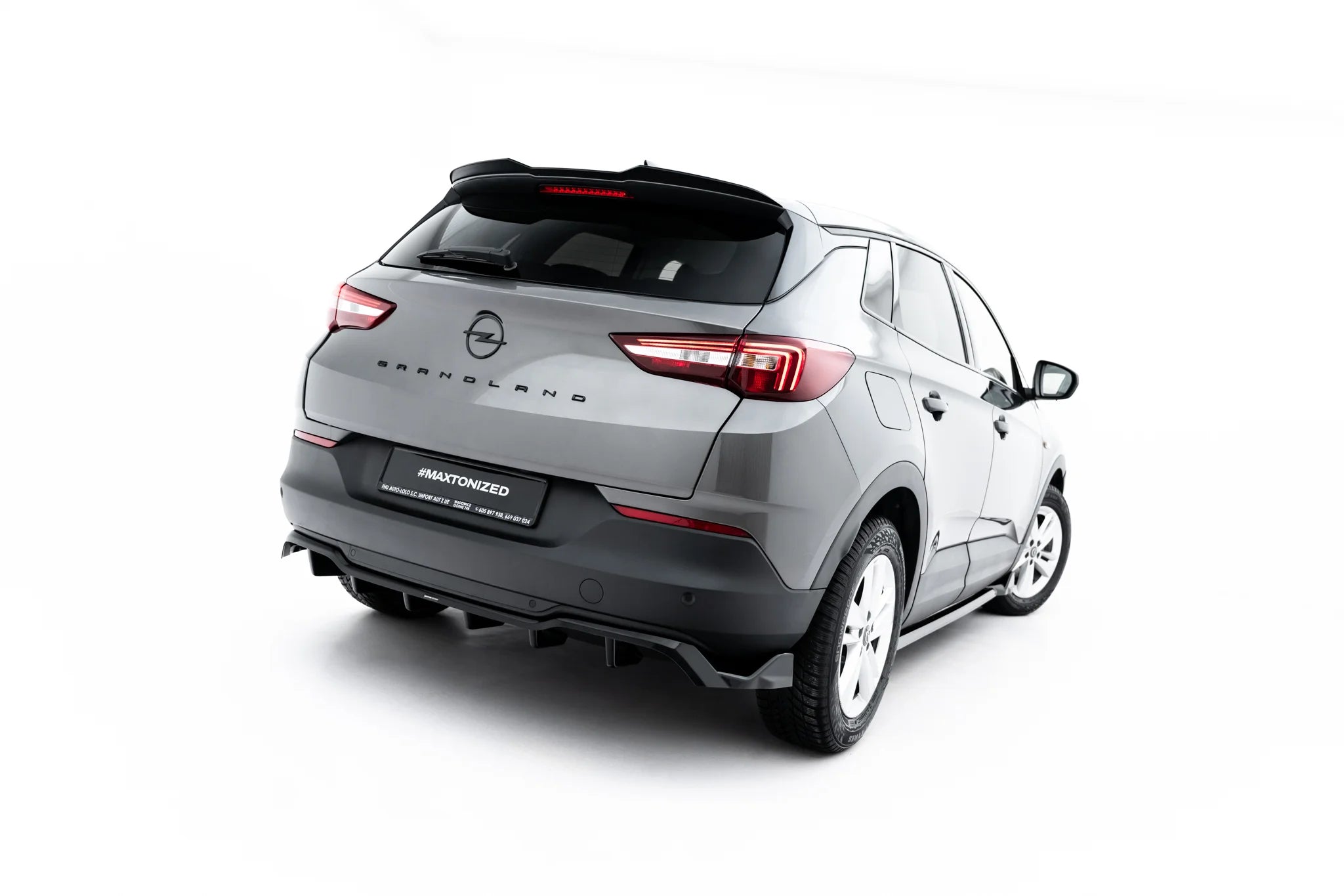 Rear splitter (with vertical bars) opel grandland mk1