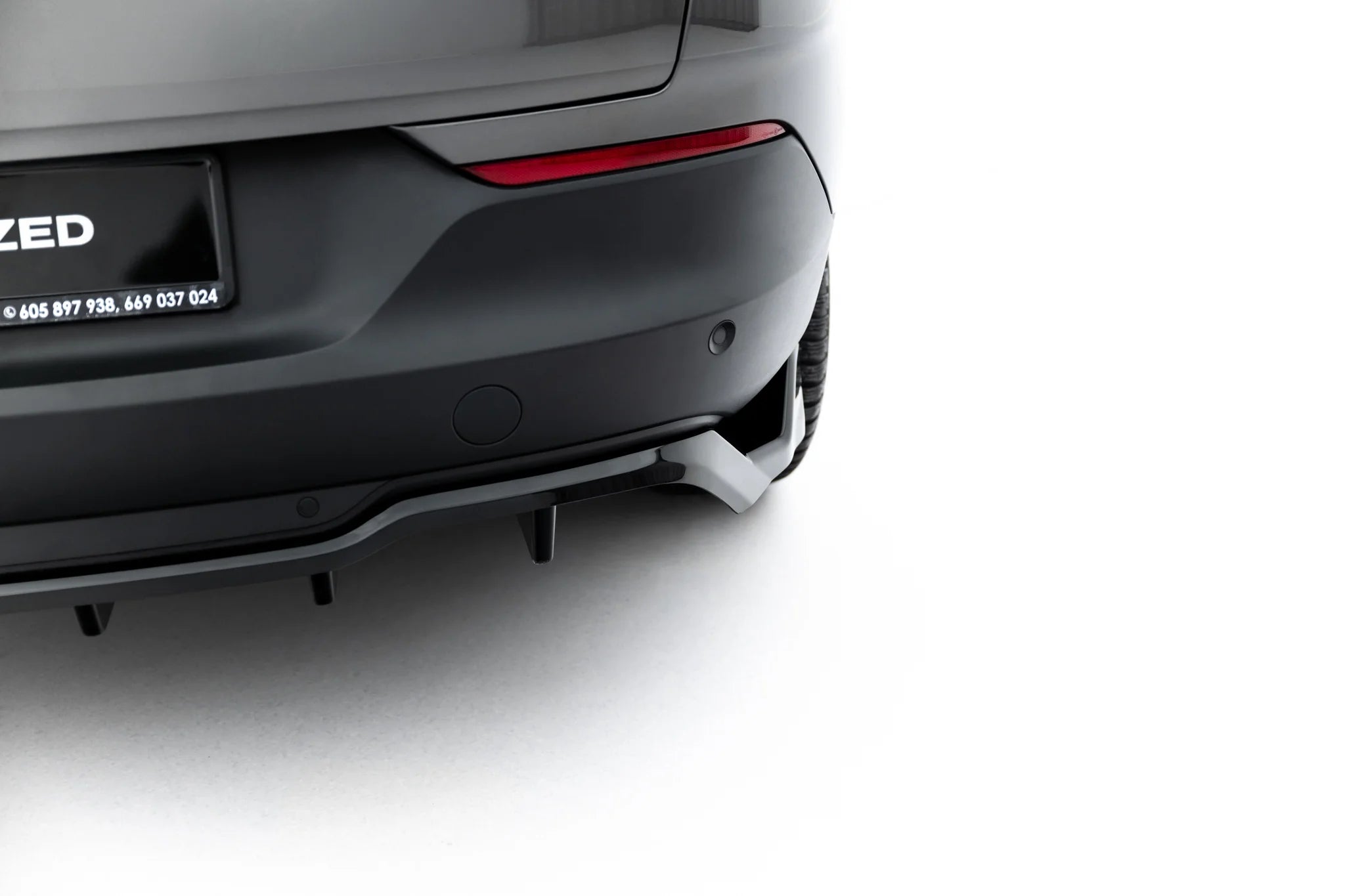Rear splitter (with vertical bars) opel grandland mk1