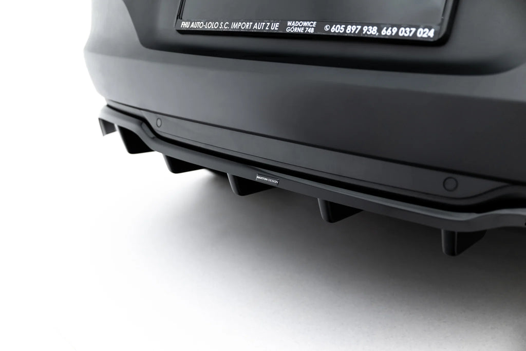 Rear splitter (with vertical bars) opel grandland mk1