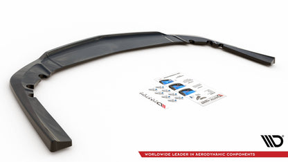 Rear splitter (with vertical bars) opel insignia mk. 1 opc facelift