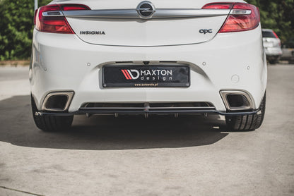 Rear splitter (with vertical bars) opel insignia mk. 1 opc facelift