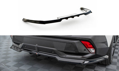 Rear splitter (with vertical bars) peugeot 408 mk1