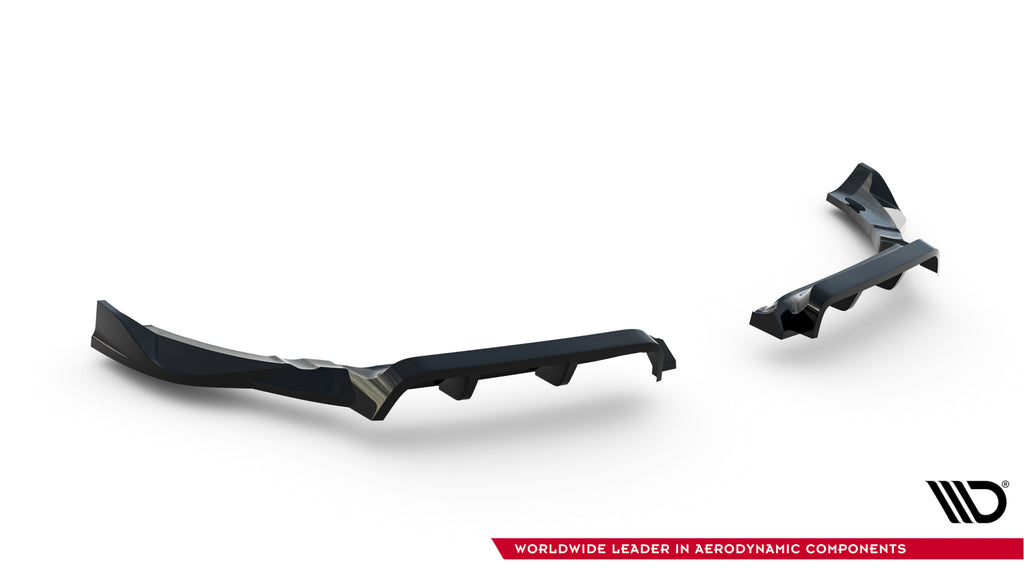 Rear splitter (with vertical bars) porsche 718 cayman gts 982c