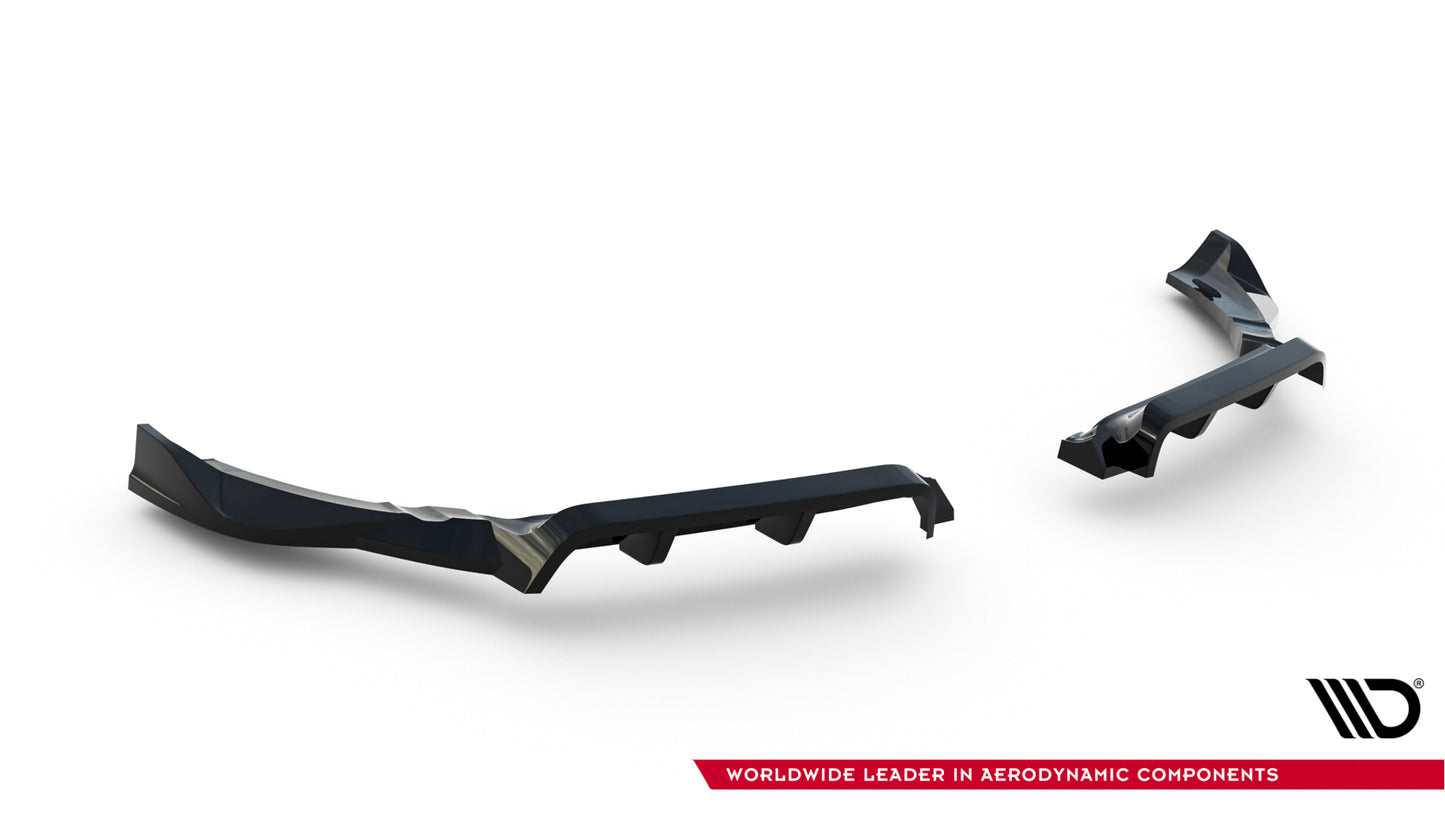 Rear splitter (with vertical bars) porsche 718 cayman gts 982c