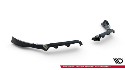 Rear splitter (with vertical bars) porsche 718 cayman gts 982c