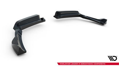 Rear splitter (with vertical bars) porsche 718 cayman gts 982c