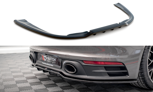 Rear splitter (with vertical bars) porsche 911 carrera 4s 992