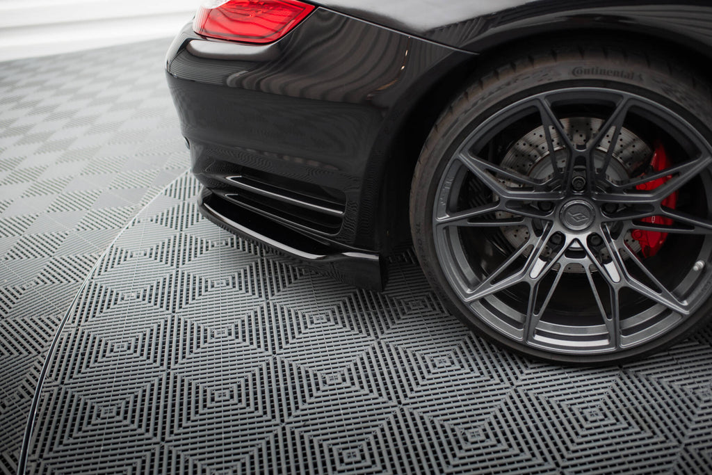 Bageste splitter (med lodrette barer) Porsche 911 Turbo 997