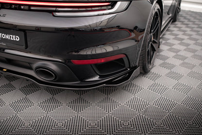 Rear splitter (with vertical bars) Porsche 911 Turbo's 992