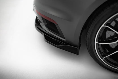 Rear splitter (with vertical bars) porsche 911 turbo s sport package 992