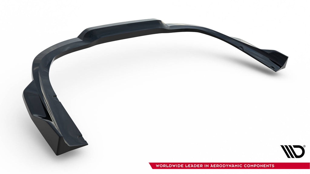Rear splitter (with vertical bars) porsche 911 turbo s sport package 992