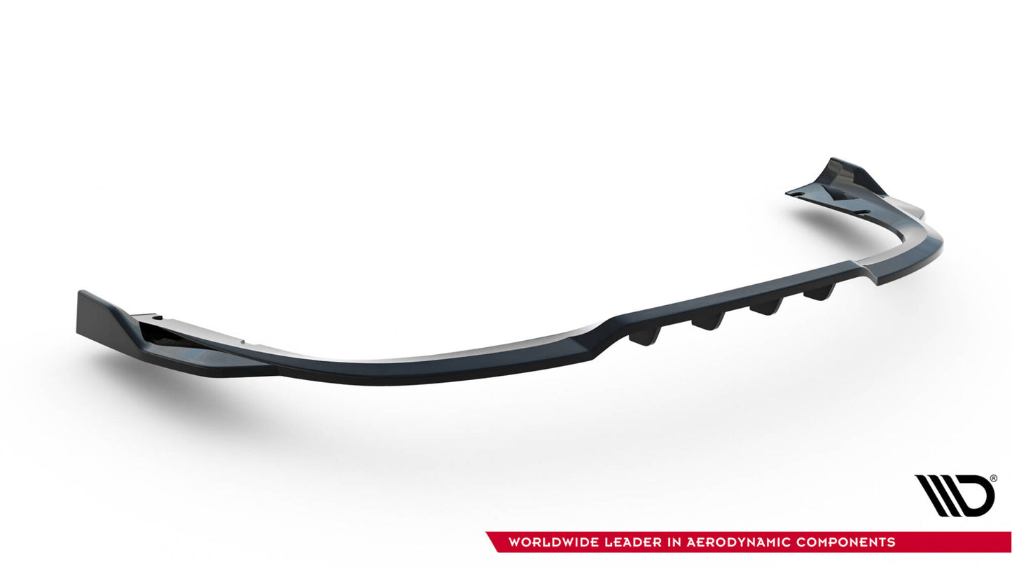 Rear splitter (with vertical bars) porsche 911 turbo s sport package 992