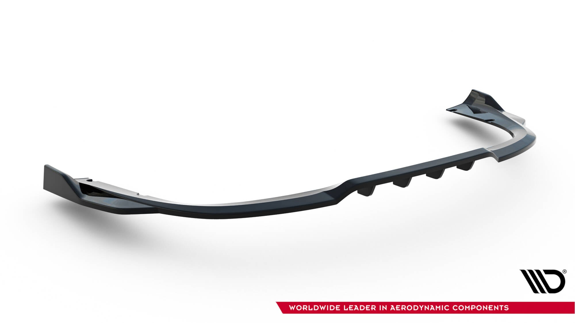 Rear splitter (with vertical bars) porsche 911 turbo s sport package 992