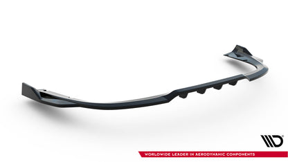 Rear splitter (with vertical bars) porsche 911 turbo s sport package 992