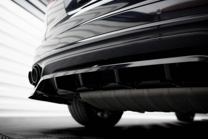 Rear splitter (with vertical bars) porsche cayenne mk2 facelift