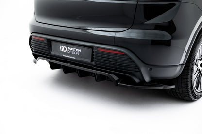 Rear splitter (with vertical bars) porsche macan ev mk1