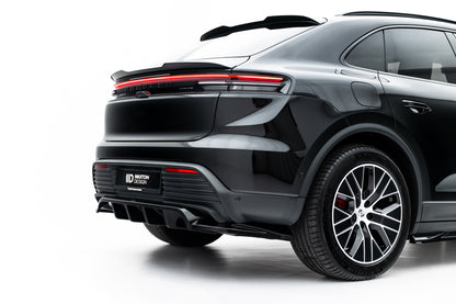 Rear splitter (with vertical bars) porsche macan ev mk1