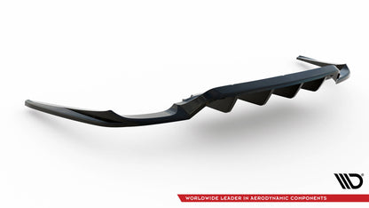 Rear splitter (with vertical bars) porsche panamera turbo 970