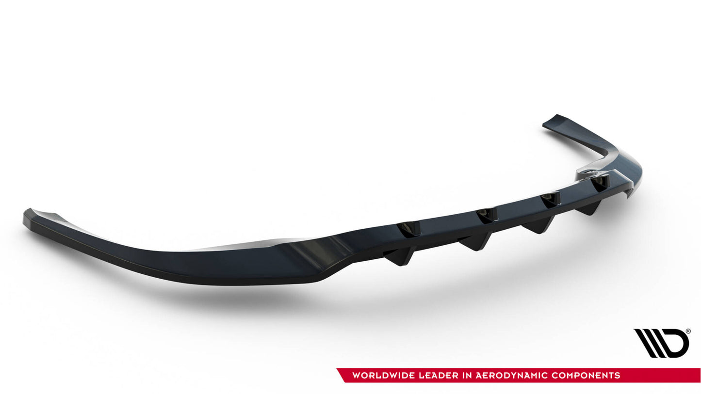 Rear splitter (with vertical bars) porsche panamera turbo s e-hybrid / panamera e-hybrid / panamera 4s 971