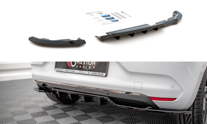 Rear splitter (with vertical bars) renault clio mk5