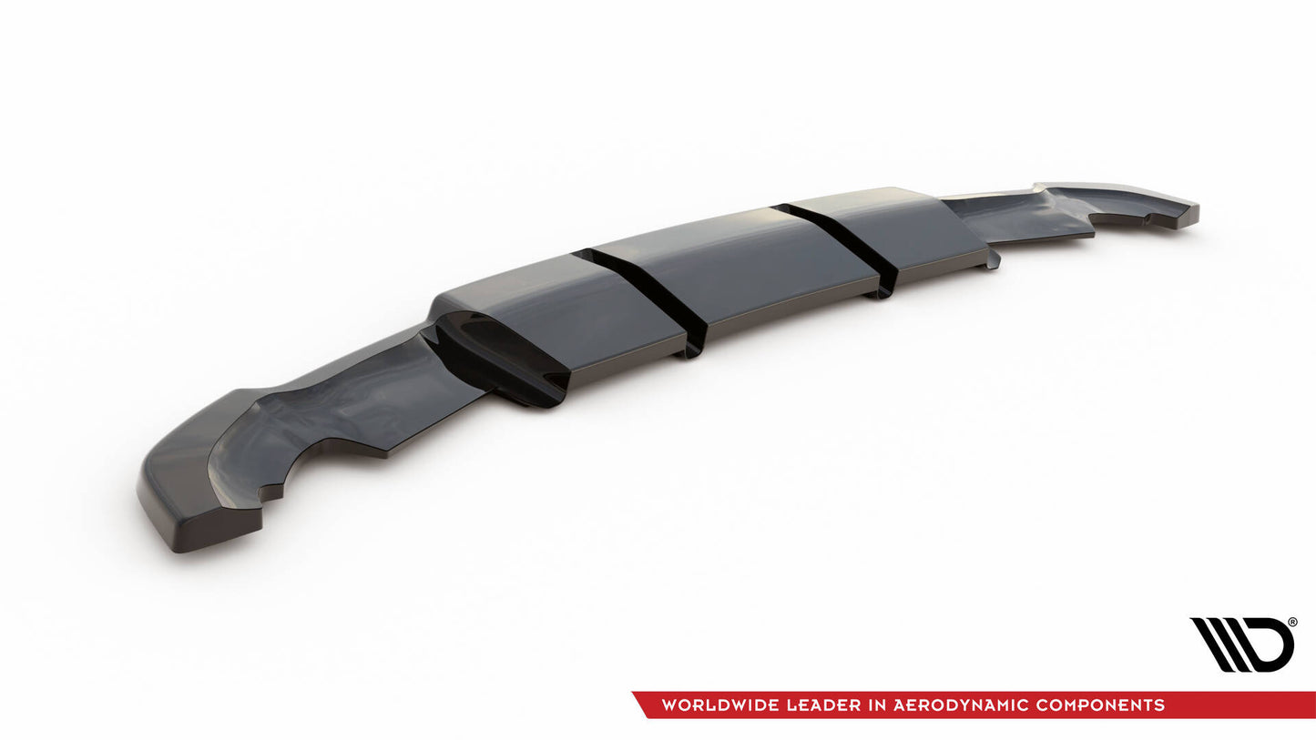 Rear splitter (with vertical bars) renault clio rs mk4