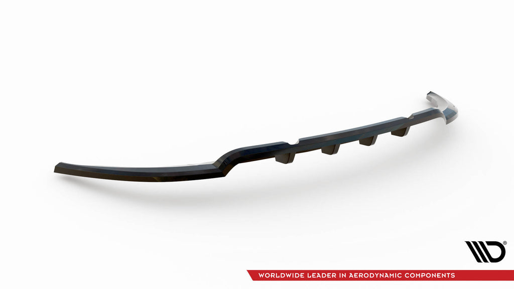Bageste splitter (med lodrette barer) Renault Megane GT MK3 ansigtsløftning