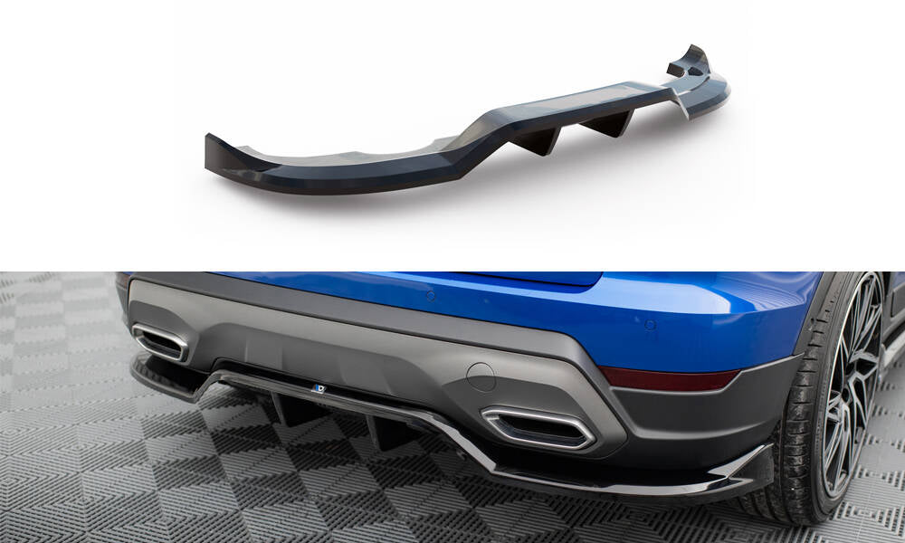 Rear splitter (with vertical bars) Seat Arona for MK1 Facelift
