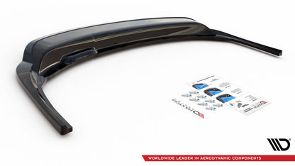 Rear splitter (with vertical bars) skoda fabia combi mk3 facelift
