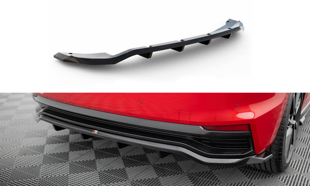 Rear splitter (with vertical bars) skoda fabia monte carlo mk4