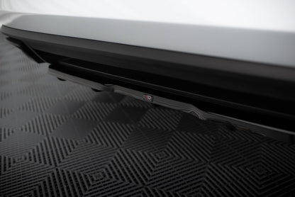 Rear splitter (with vertical bars) skoda kodiaq rs mk1 / mk1 facelift