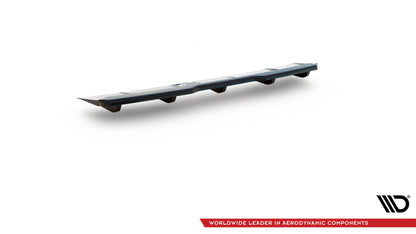 Rear splitter (with vertical bars) skoda kodiaq rs mk1 / mk1 facelift