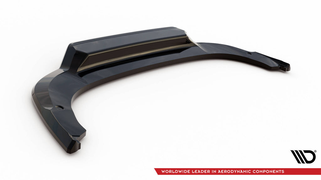 Rear splitter (with vertical bars) skoda kodiaq sportline mk1 / mk1 facelift