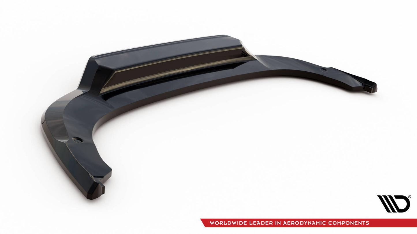 Rear splitter (with vertical bars) skoda kodiaq sportline mk1 / mk1 facelift