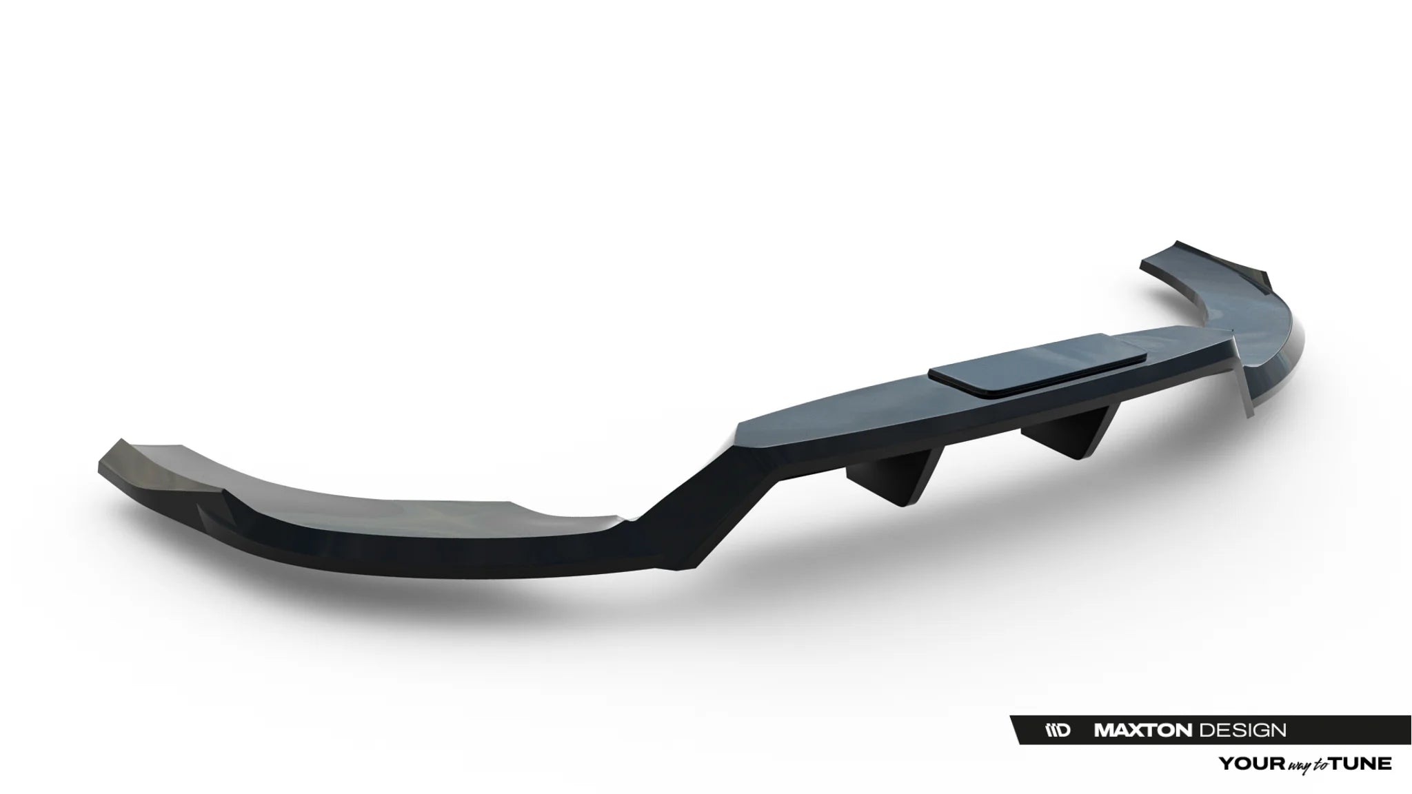 Rear splitter (with vertical bars) skoda scala mk1 facelift