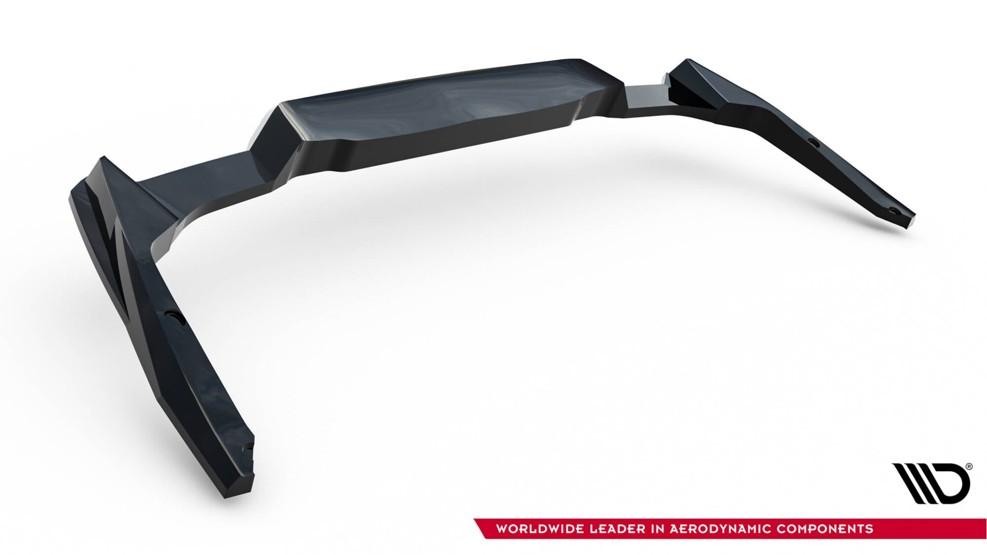 Rear splitter (with vertical bars) subaru impreza wrx sti mk3 facelift