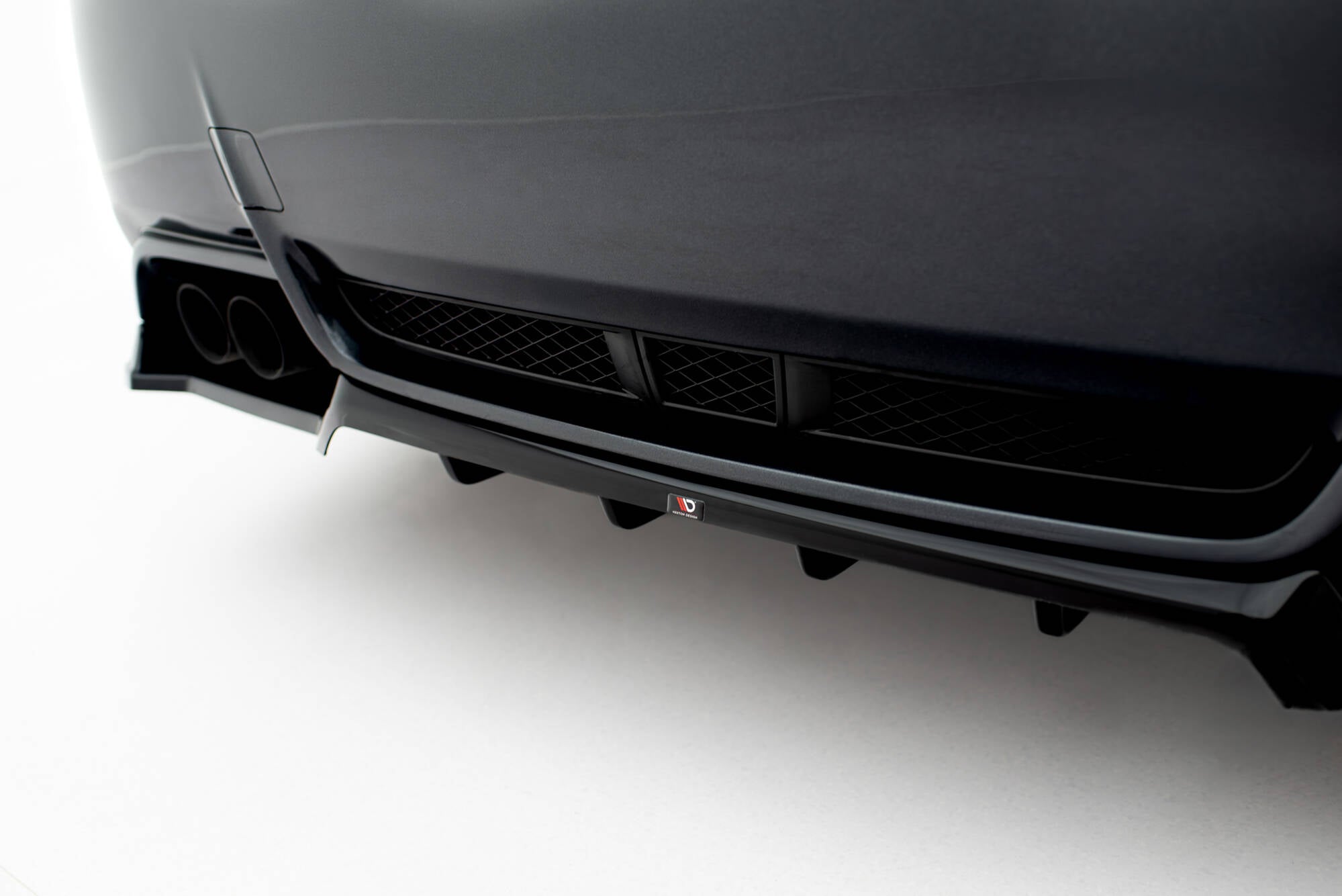Rear splitter (with vertical bars) subaru impreza wrx sti mk3 facelift