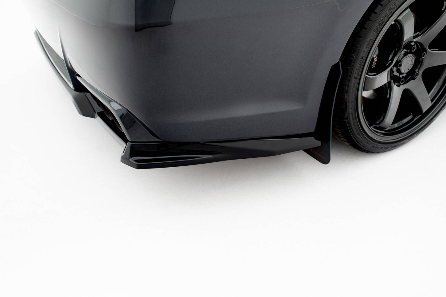Rear splitter (with vertical bars) subaru impreza wrx sti mk3 facelift