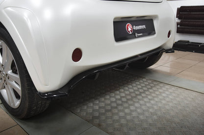 Rear splitter (with vertical bars) Toyota IQ
