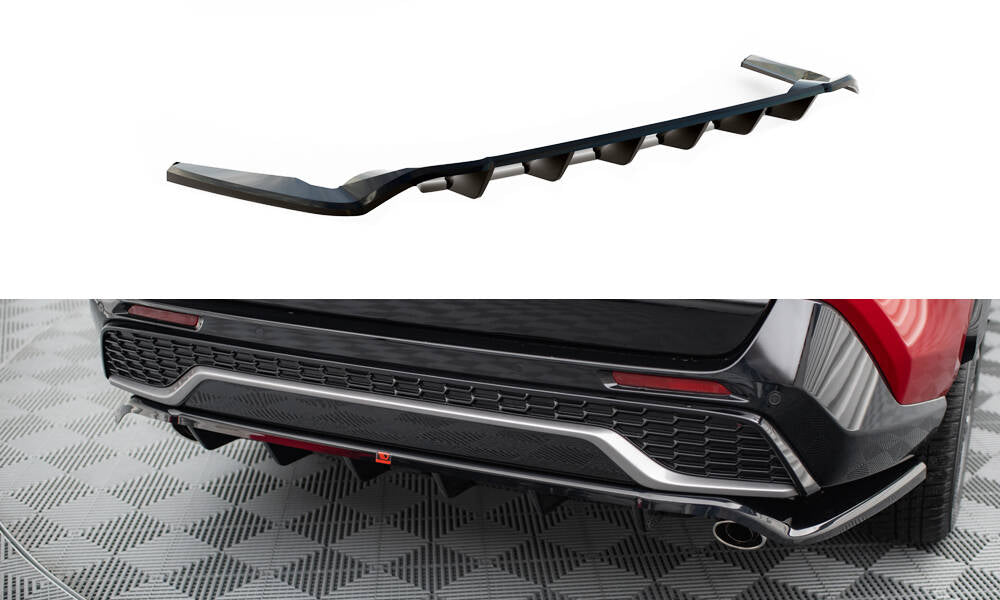 Rear splitter (with vertical bars) toyota rav4 gr sport mk5