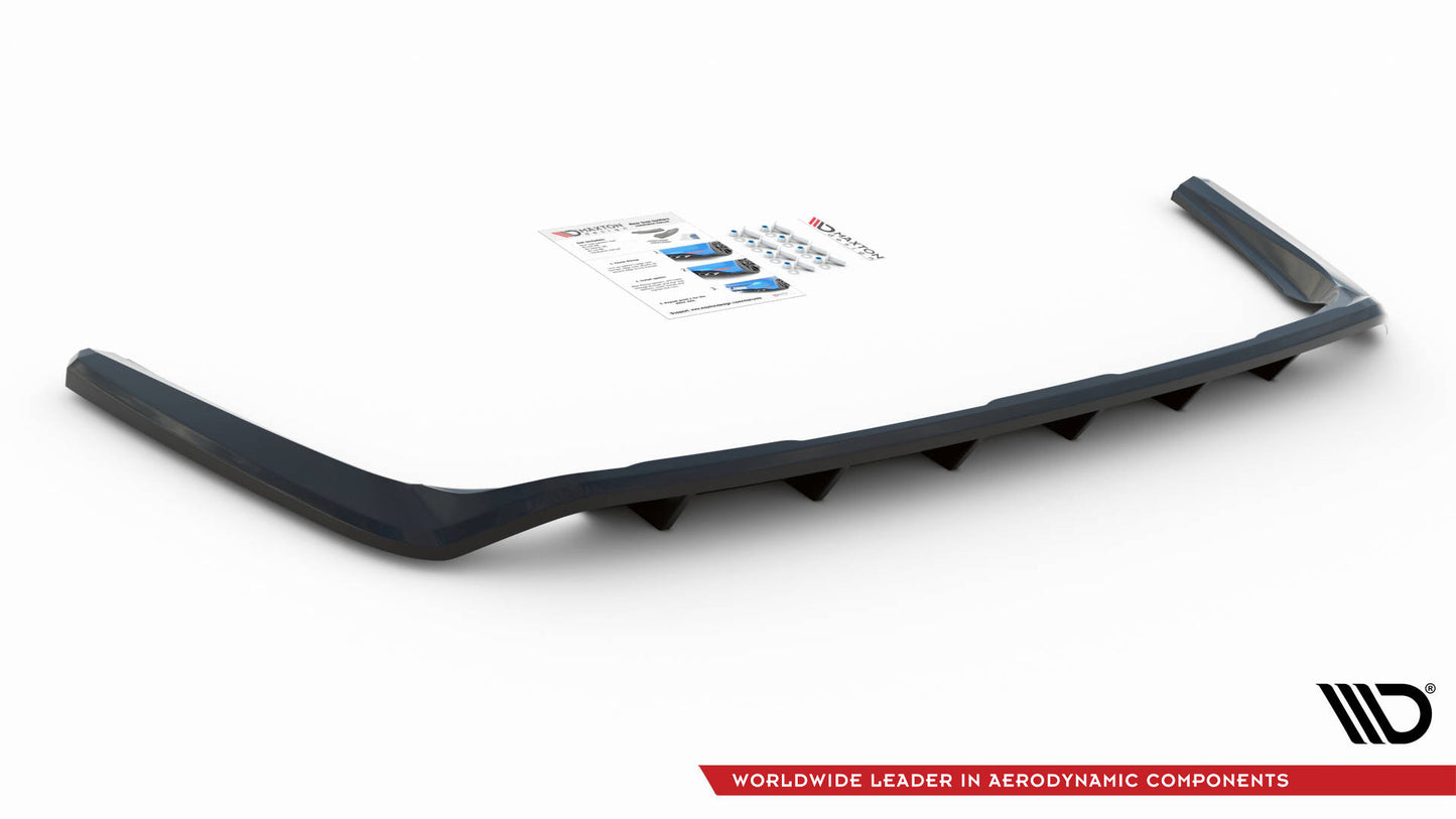 Rear splitter (with vertical bars) toyota rav4 mk5