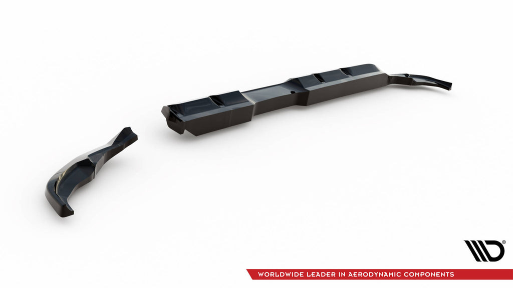 Rear splitter (with vertical bars) toyota yaris gr sport mk4