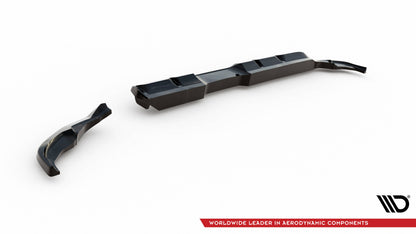 Rear splitter (with vertical bars) toyota yaris gr sport mk4