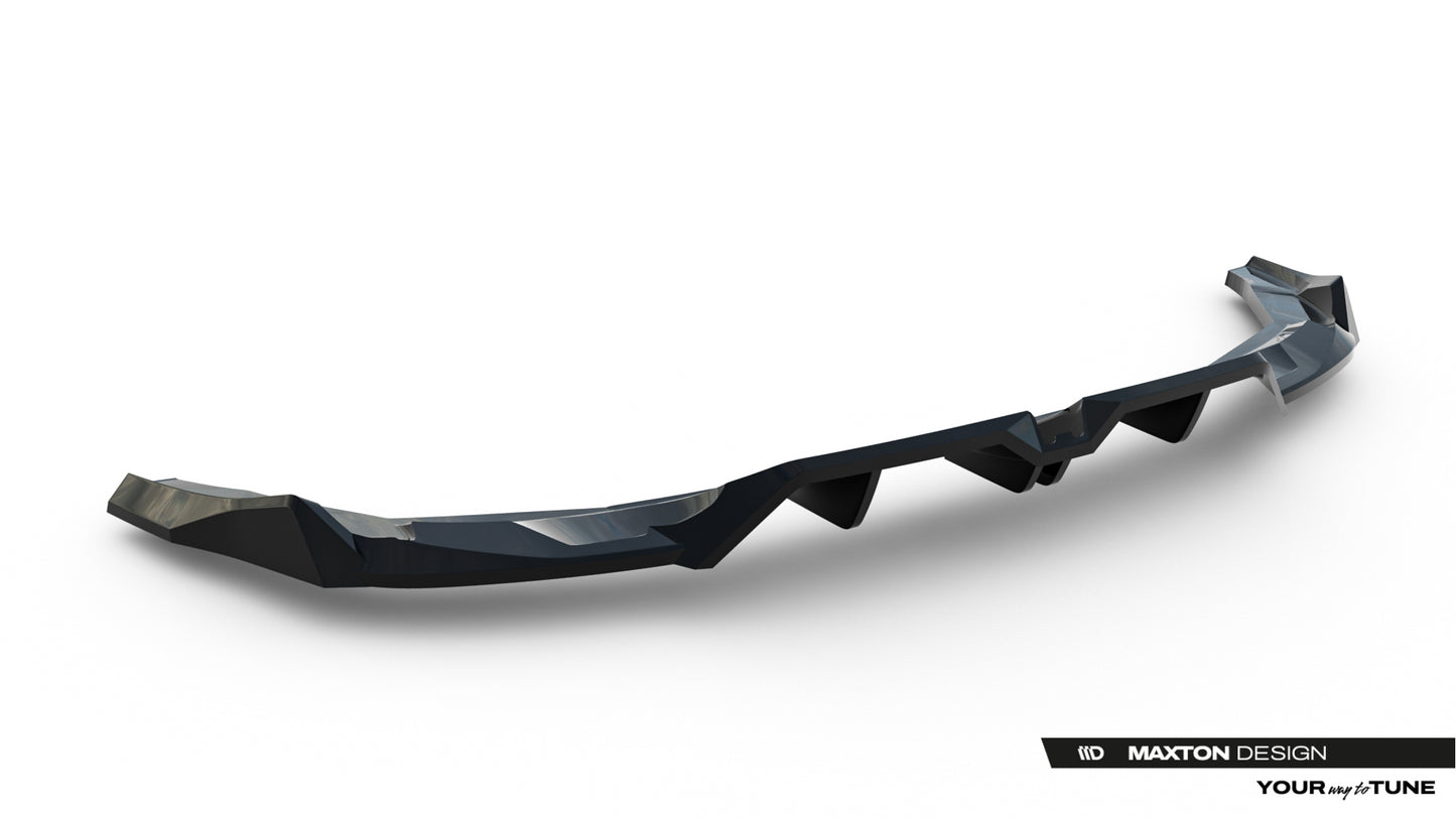 Rear splitter (with vertical bars) v.1 audi rs3 sportback 8y facelift