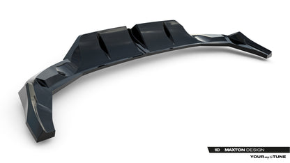 Rear splitter (with vertical bars) v.1 audi rs3 sportback 8y facelift