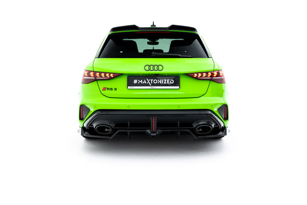 Bagsplitter (med lodrette stænger) v.1 Audi RS3 Sportback 8y facelift
