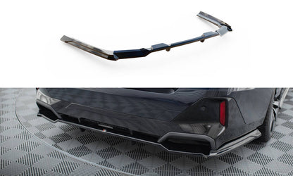 Rear splitter (with vertical bars) v.1 bmw 5 / i5 m-pack g60
