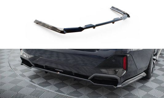 Rear splitter (with vertical bars) v.1 bmw 5 / i5 m-pack g60