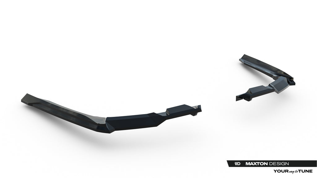 Rear splitter (with vertical bars) v.1 bmw 5 / i5 m-pack sedan / touring g60 / g61