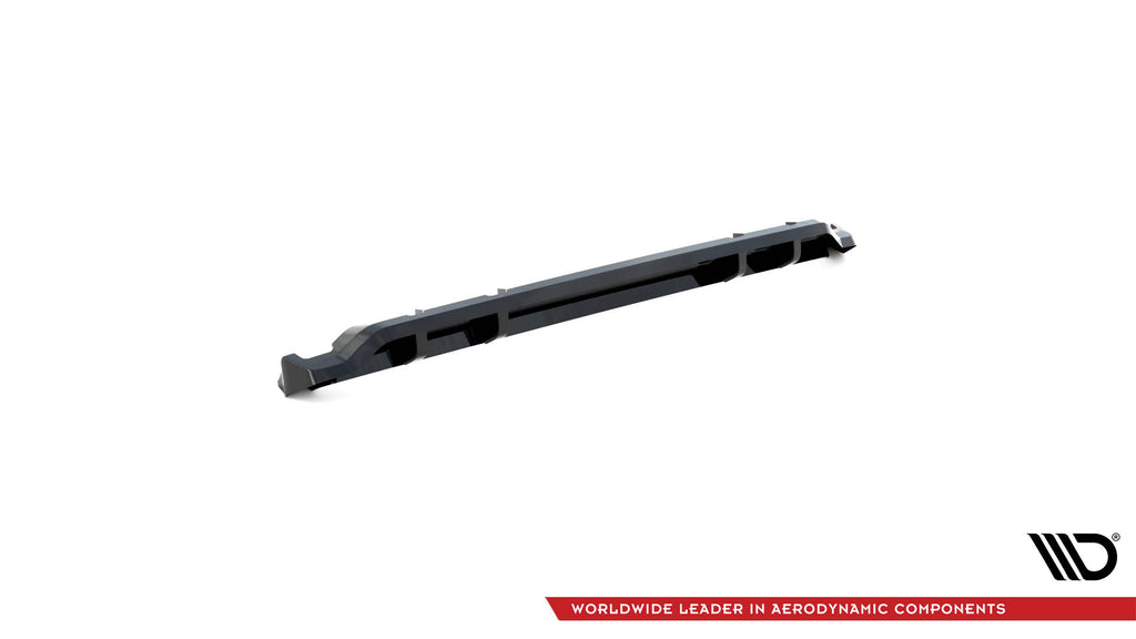 Rear splitter (with vertical bars) v.1 bmw m340i g20 / g21 facelift