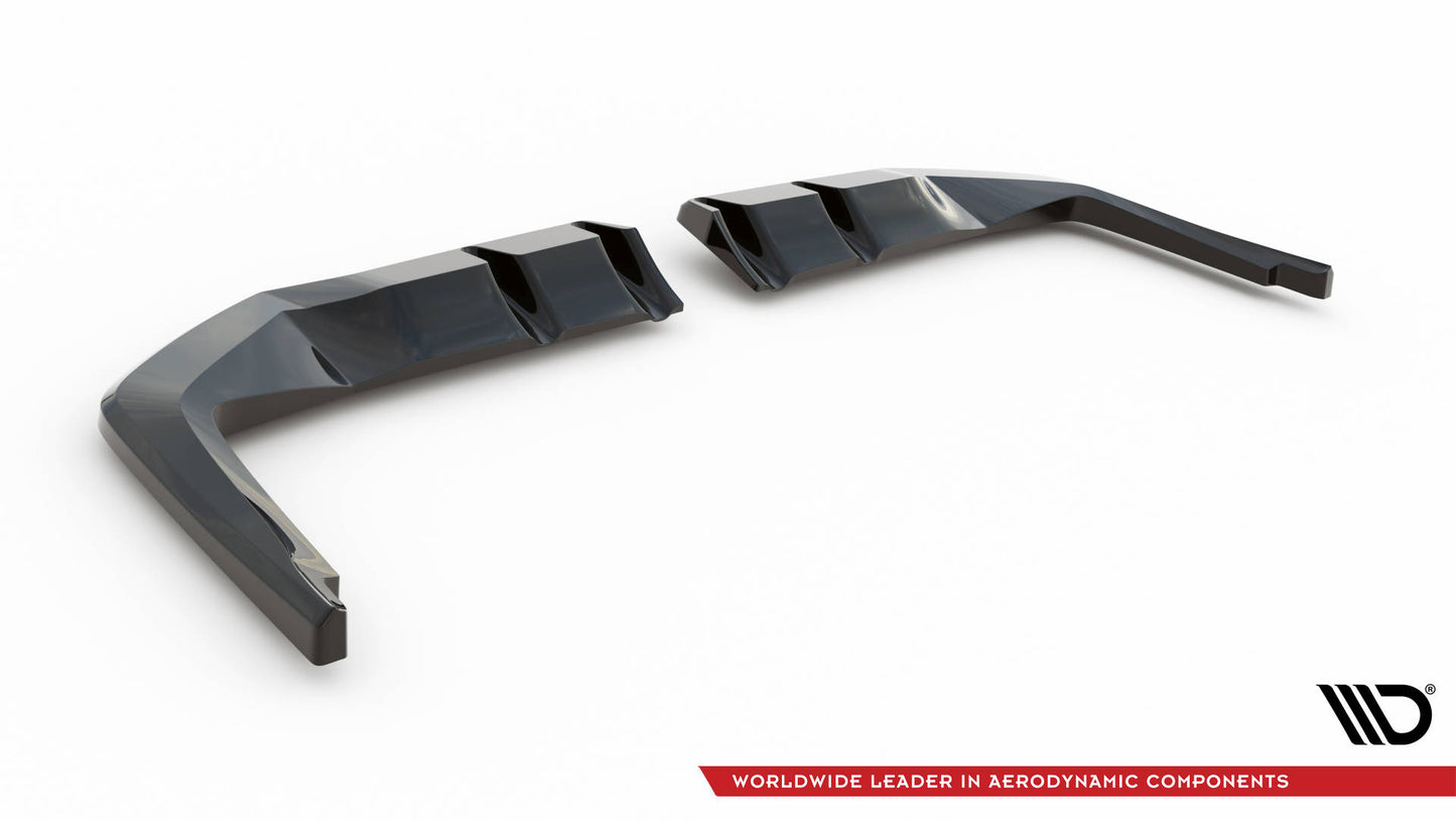 Rear splitter (with vertical bars) v.1 honda civic type-r mk 11